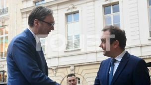 Vučić s ministrom odbrane